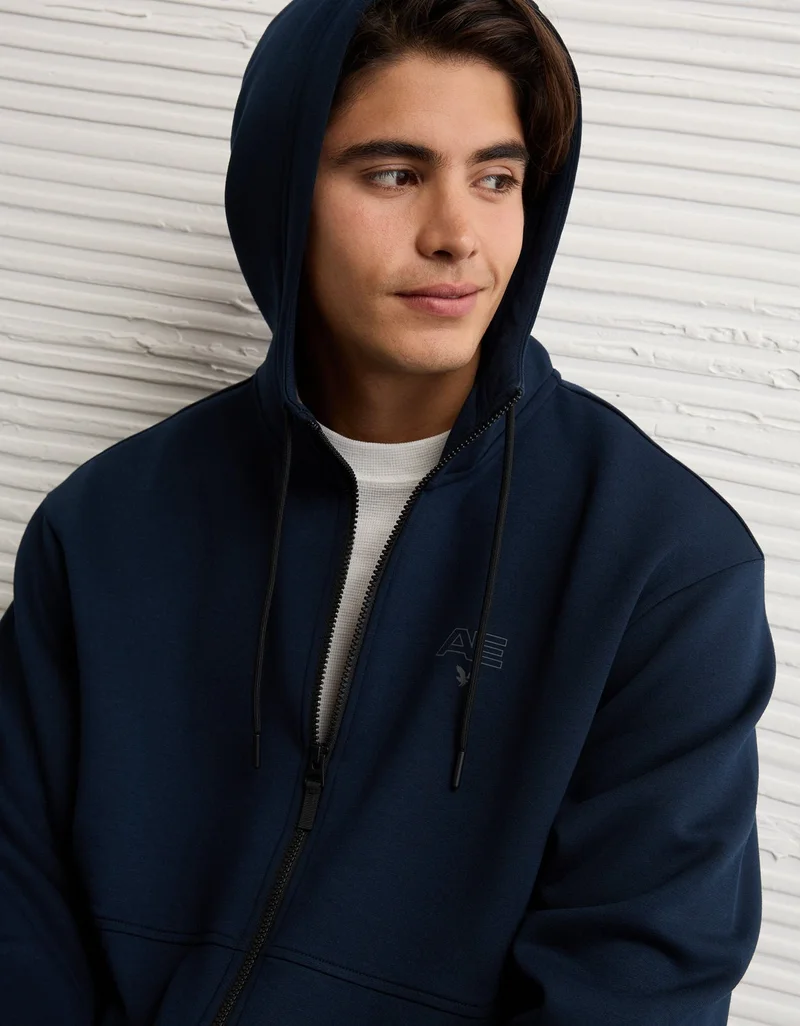 American Eagle  AE 24/7 Full-Zip Hoodie for Men | Best Price UAE